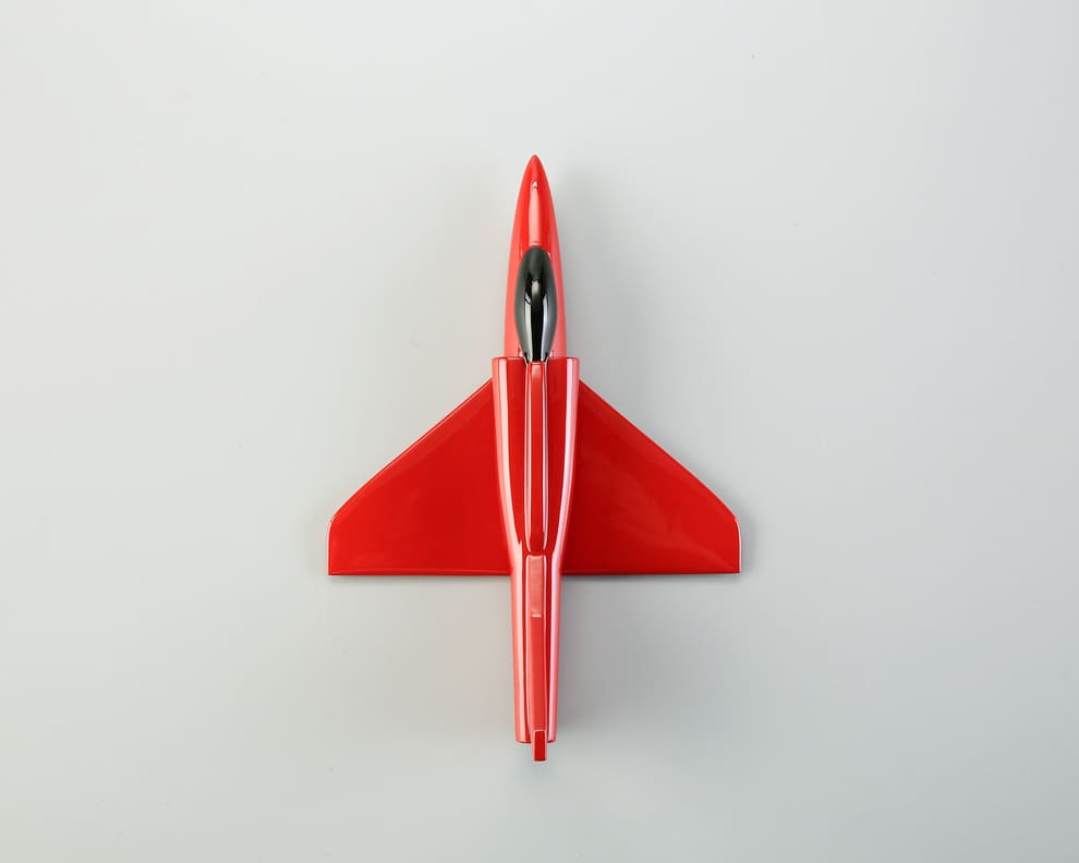 how-to-paint-3d-prints_painted plane 3d print
